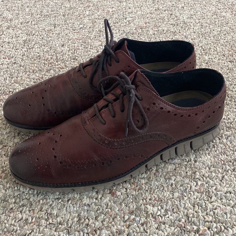 COLE HAAN ZeroGrand wingtip Oxford Size 10 M